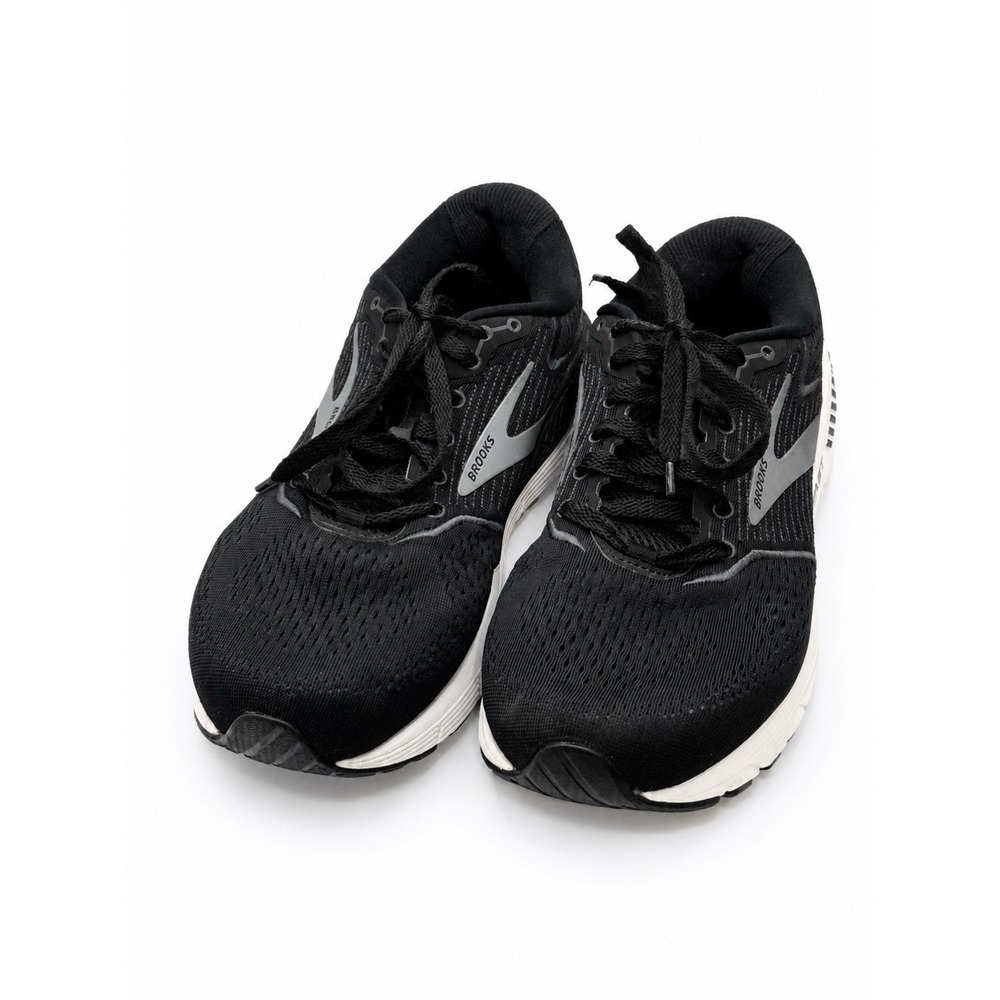 Brooks Beast 20 Men's 9.5 2E Wide Black Running Walking Shoes Guiderails